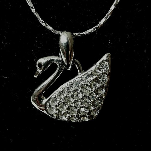 RAG Silver Necklace with Crystal - Picture 2 of 4